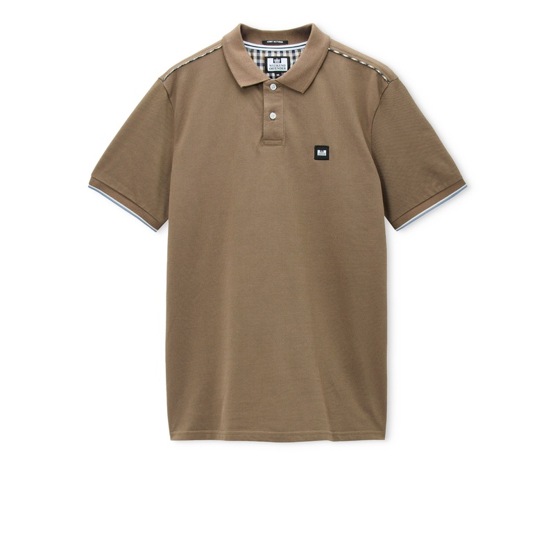 Plus Size – Sakai Polo Shirt Tobacco Brown 4XL Tobacco