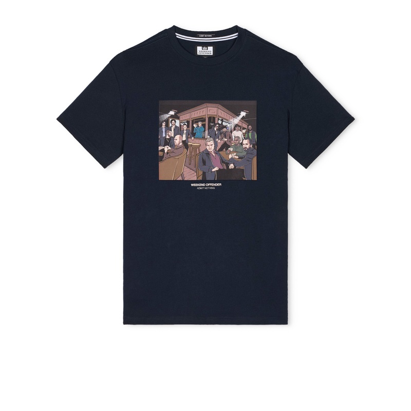 Wyndham Graphic T-Shirt Navy XS Navy