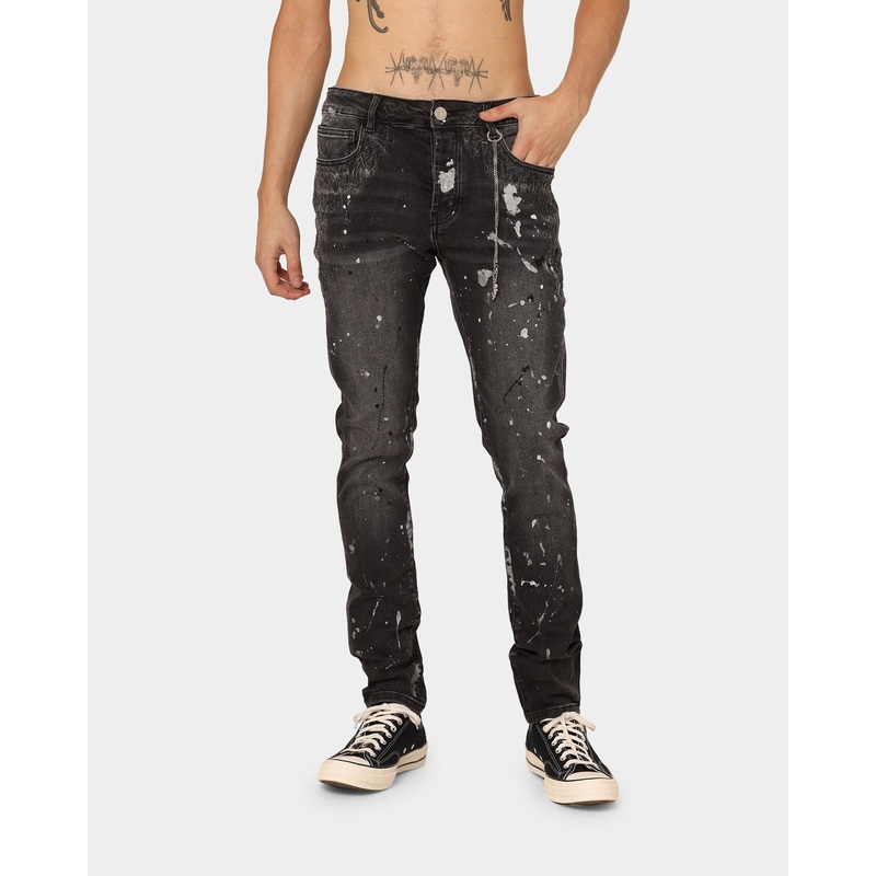 En Noir Inc Cash Jeans Washed Black 28