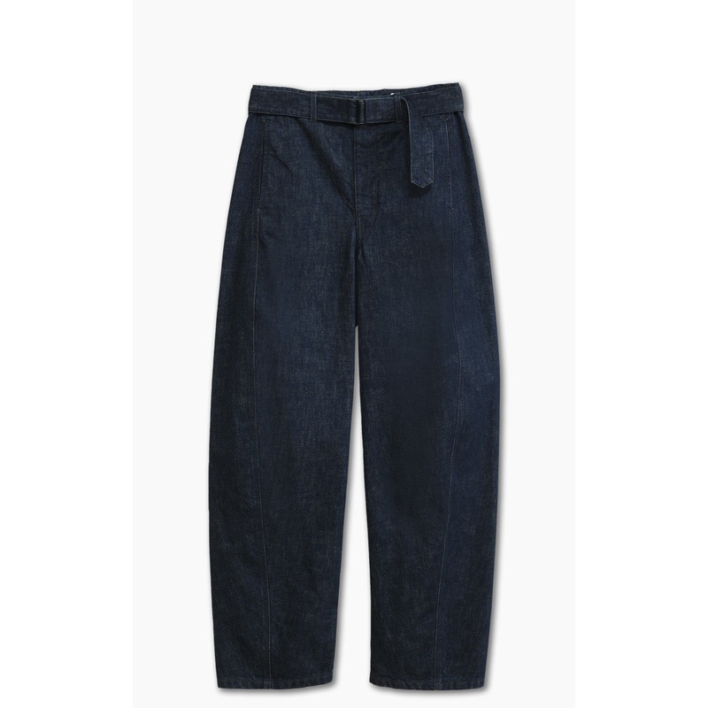 Lemaire Twisted Belted Pants Denim Indigo M