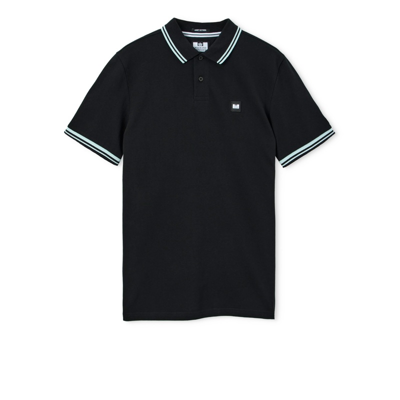 Levanto Polo Shirt Black/Sea Spray Blue XS Black