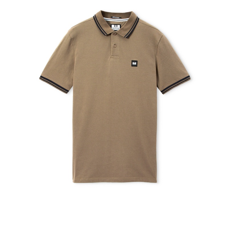 Levanto Polo Shirt Tobacco Brown/Black XS Tobacco