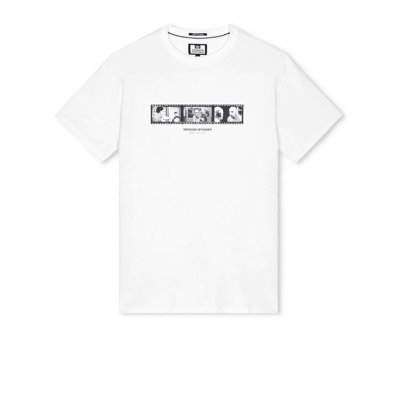 Reflection Graphic T-Shirt White XS White