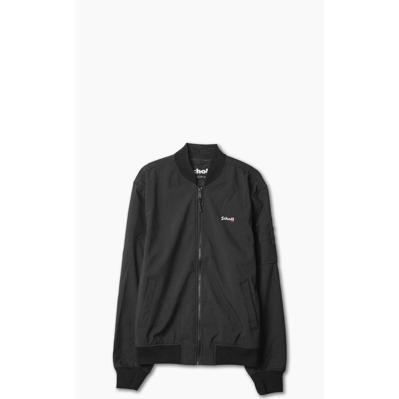 Schott NYC Kyson Bomber Jacket Black S