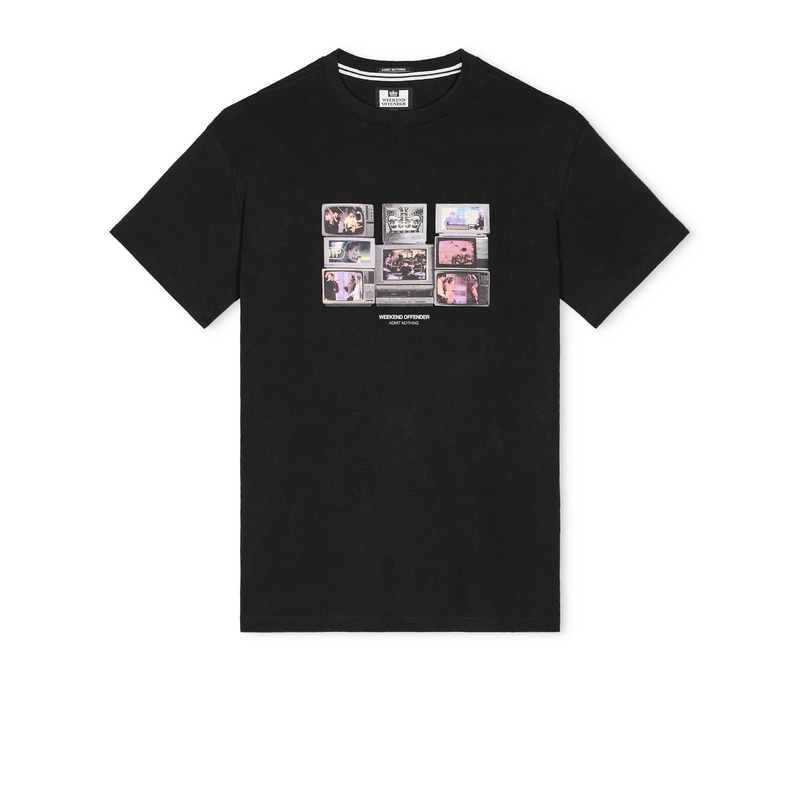 Vision Graphic T-Shirt Black XS Black