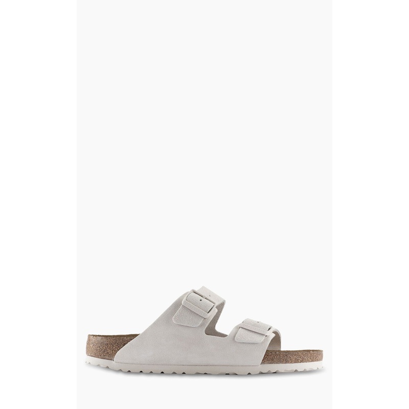 Birkenstock Arizona Soft Footbed Suede Antique White US4-4.5-UK2.5-EU35-CM22.5