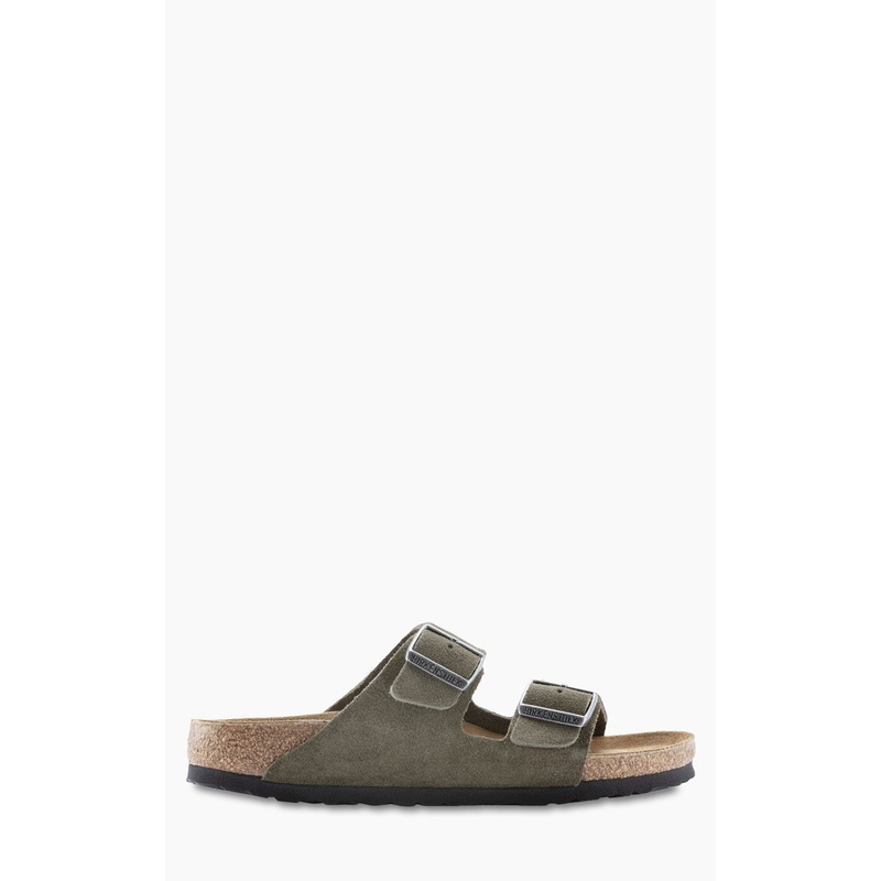 Birkenstock Arizona Soft Footbed Suede Thyme US4-4.5-UK2.5-EU35-CM22.5