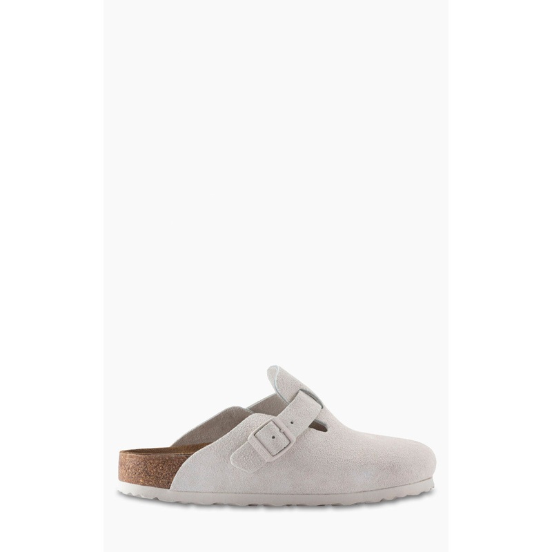 Birkenstock Boston Suede Antique White US3-UK3.5-EU36-CM23