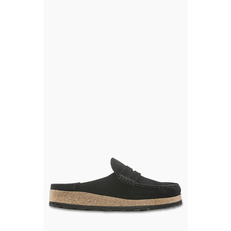 Birkenstock Naples Suede Black US5-UK5-EU38-CM24.5