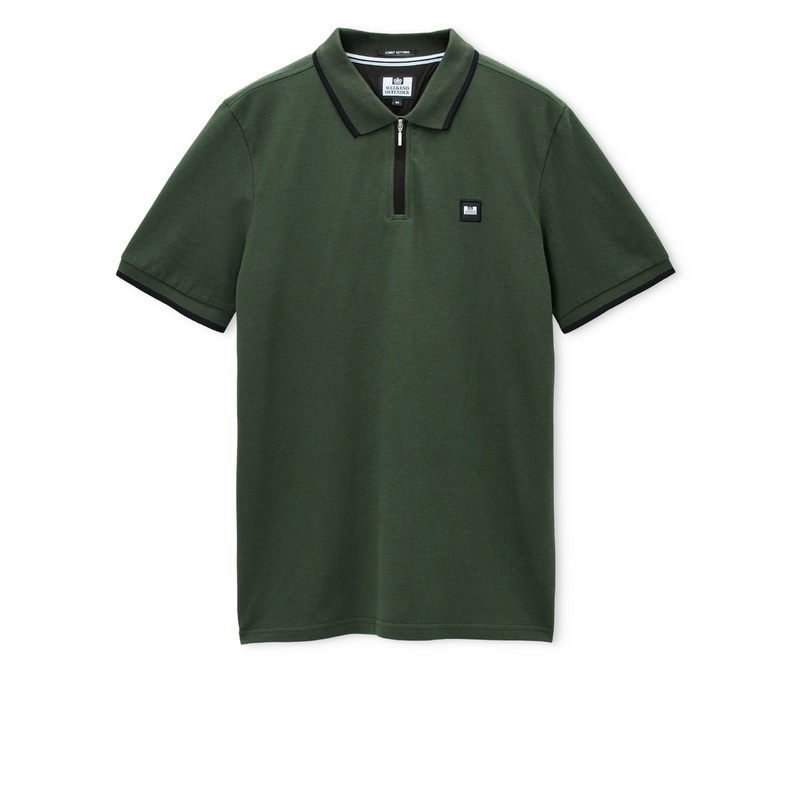 Monti Polo Shirt Black Forest Green/Black XS Black Forest