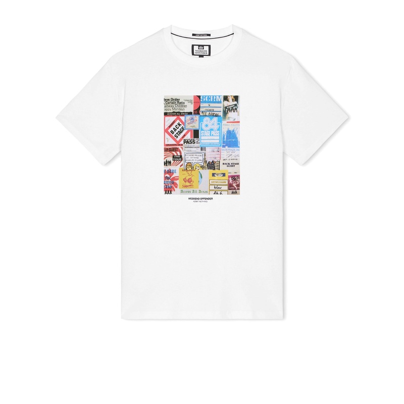 Plus Size – Passes Graphic T-Shirt White 4XL White