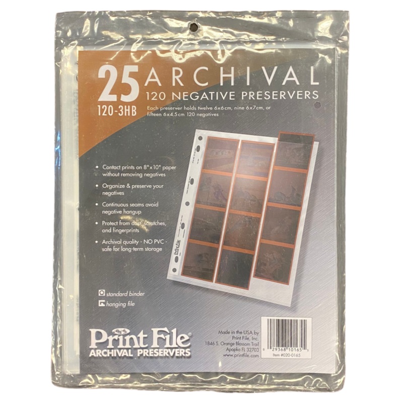 Negative Sleeves 25 Pack