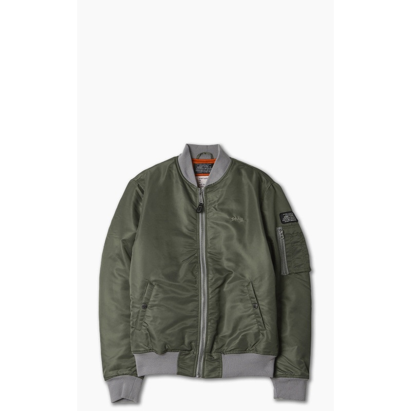 Schott NYC Airforce RS Bomber Jacket Sage Khaki S