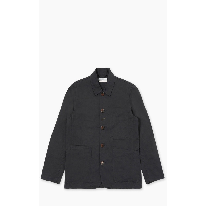Universal Works Bakers Jacket Twill Black S