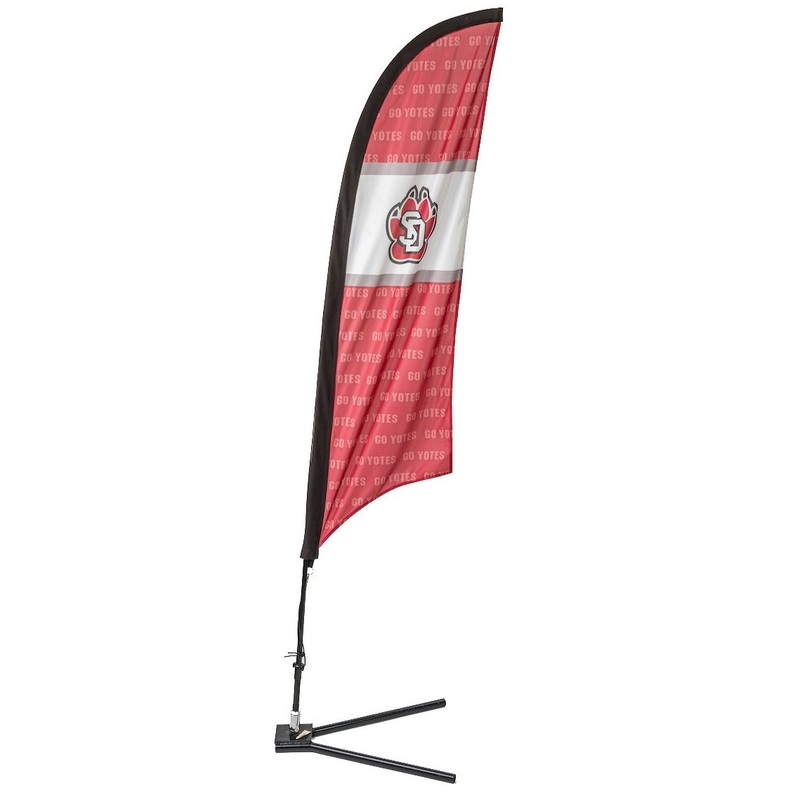 7′ Razor Sail Flag SD Paw