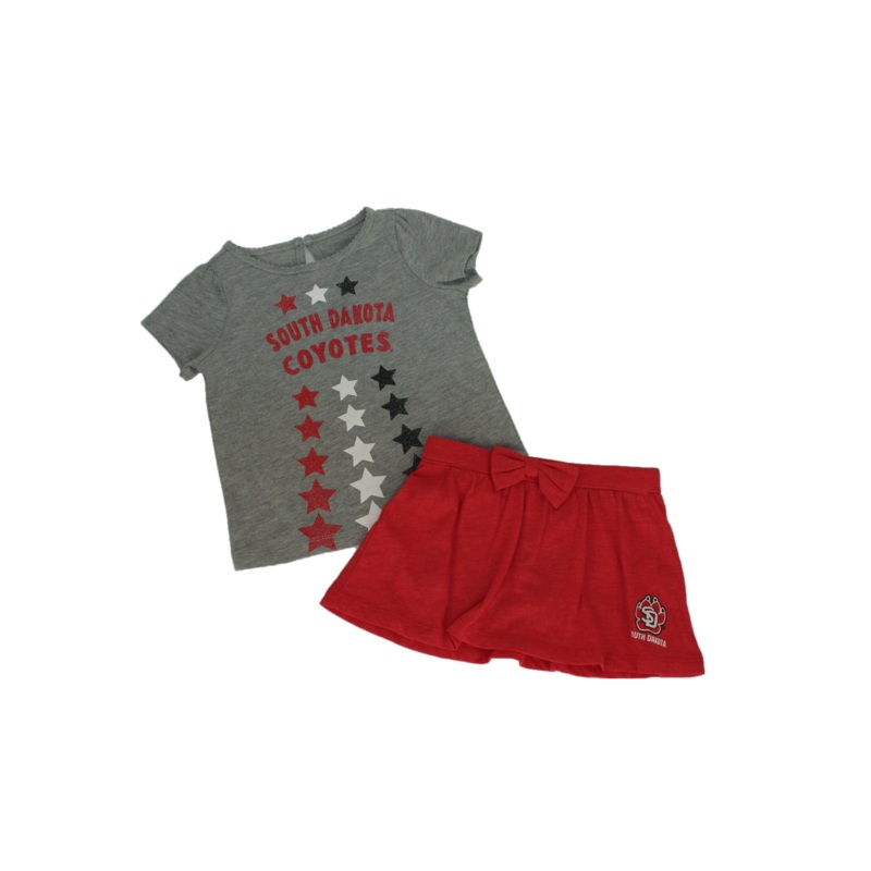 Colosseum Toddler Girl’s Smile Set Tee w/ Skirt 2T