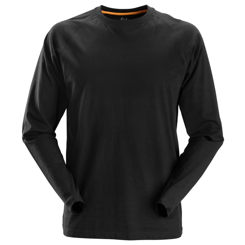 Snickers 2410 AllroundWork Long Sleeve Shirt Various Colours Black 2XL
