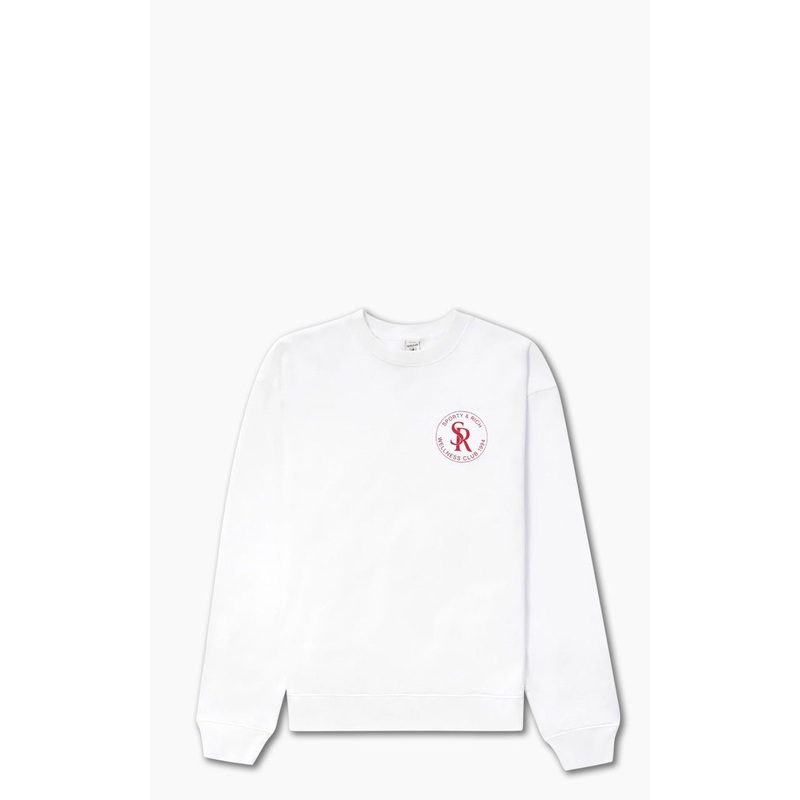 Sporty & Rich S&R Crewneck White XS