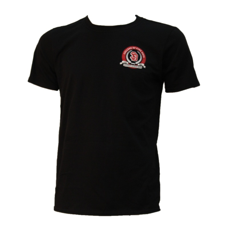 Unisex School of  Black Tee LC Logo Beacom School of Business SM