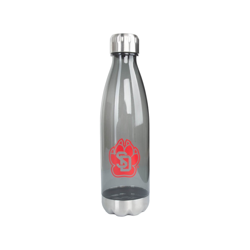 25 Ounce Smoke Tritan Bottle with Stainless Lid and Base