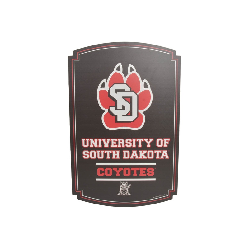 Assorted Indoor Use Only Wooden Decor Signs USA/USD Flag Red and Black