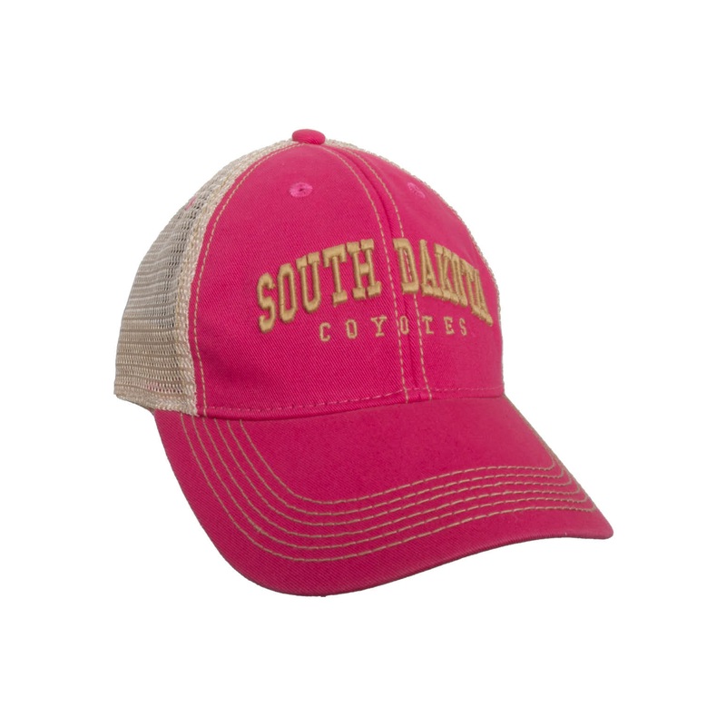 Legacy Girl’s Dark Pink Trucker Hat South Dakota Coyotes