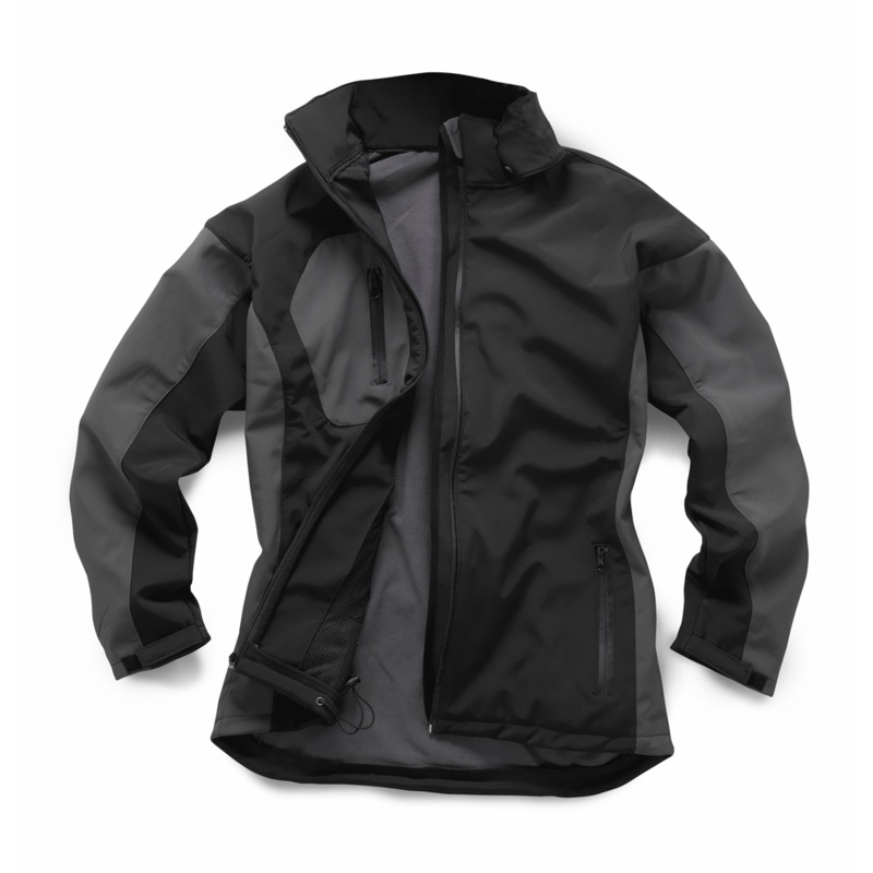 Standsafe WK009 Softshell Jacket Black/Grey 2XL