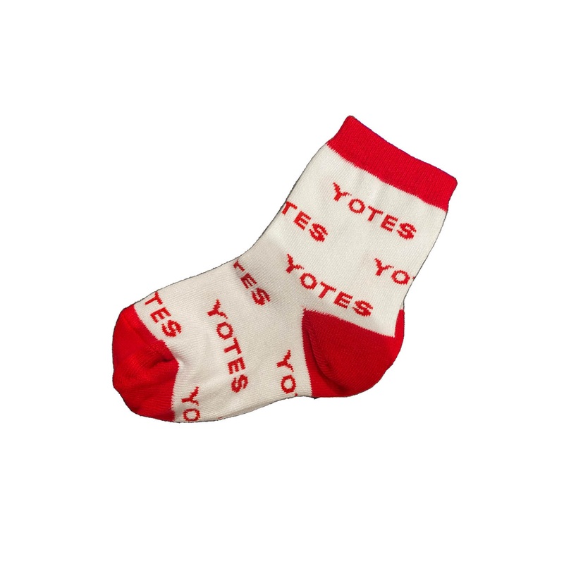 USD Logo Youth Crew Socks XXS