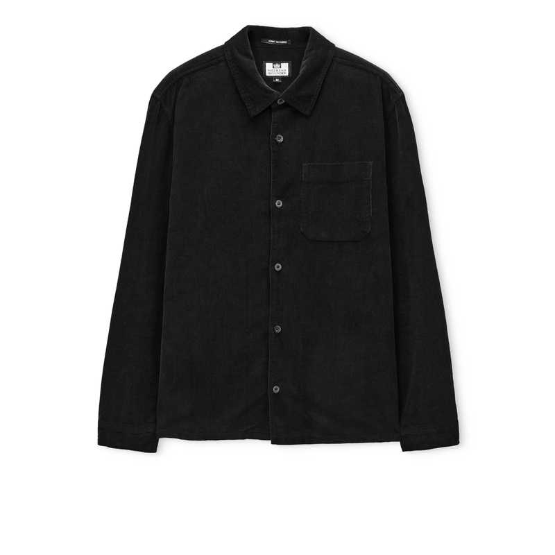 Welch Cord Shirt Black XS Black