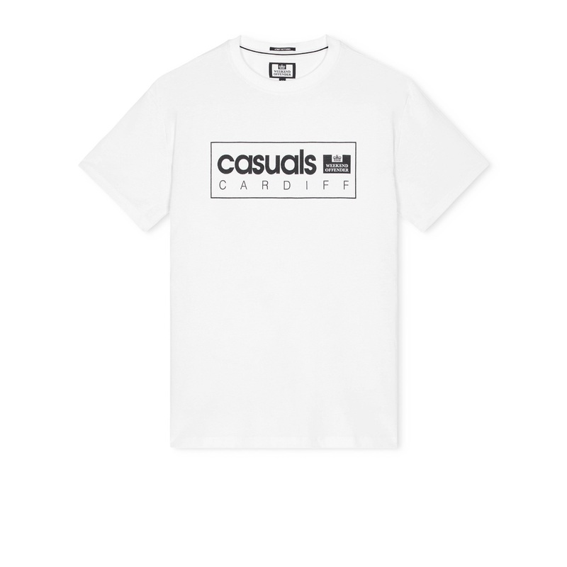 City Series 3 Cardiff T-Shirt White/Black XS White