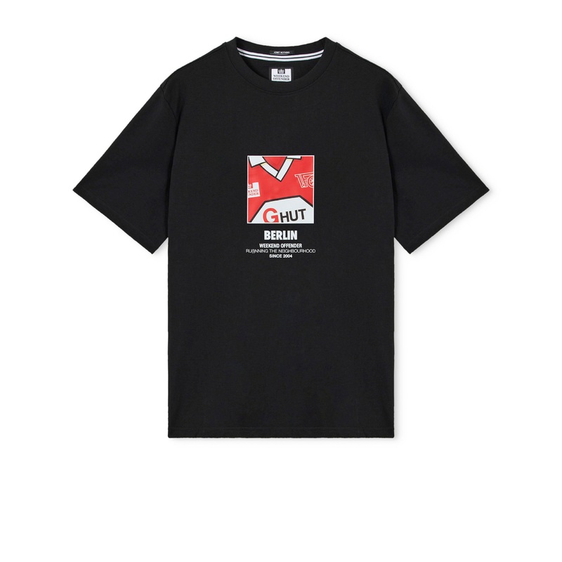 City Series 8 Berlin T-Shirt Black/Red XS Black