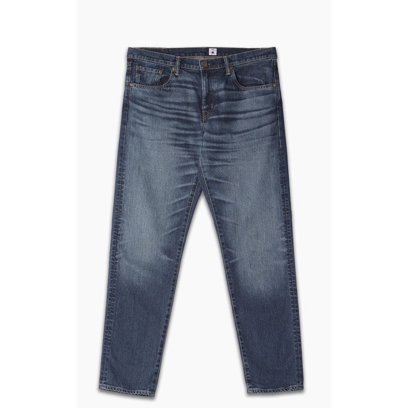 Edwin Regular Tapered “Made in Japan” Kaihara Pure Indigo Stretch Denim 13oz Blue Dark Used 29/32