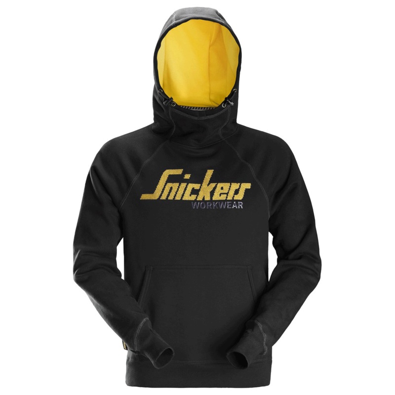 Snickers 2889 Logo Work Hoodie Various Colours Black 2XL
