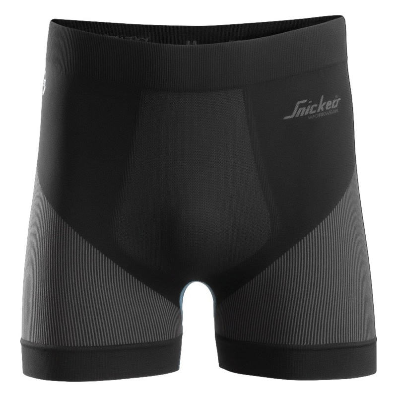 Snickers 9429 LiteWork Seamless 37.5 Shorts Black / Grey 2XL