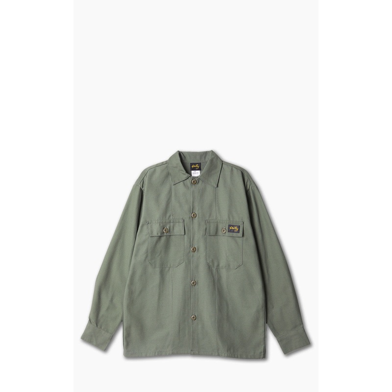 Stan Ray CPO 2 Pocket Shirt Olive Sateen S