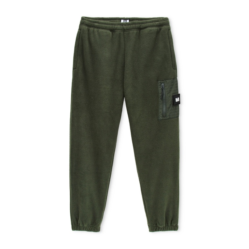 Vander Polar Fleece Pants Black Forest Green XS Black Forest