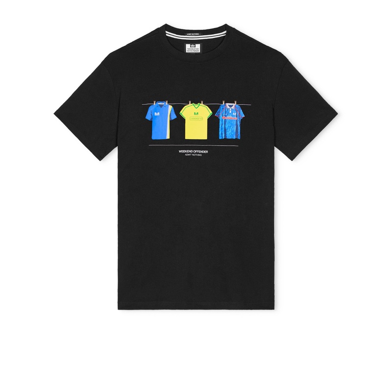 Cardiff Shirts T-Shirt Black XS Black