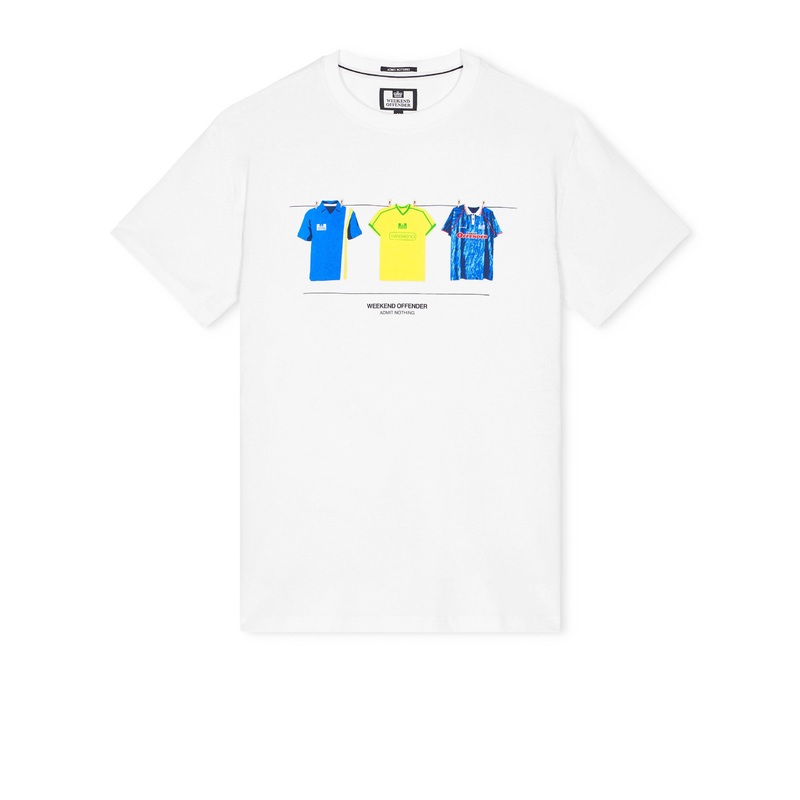 Cardiff Shirts T-Shirt White XS White