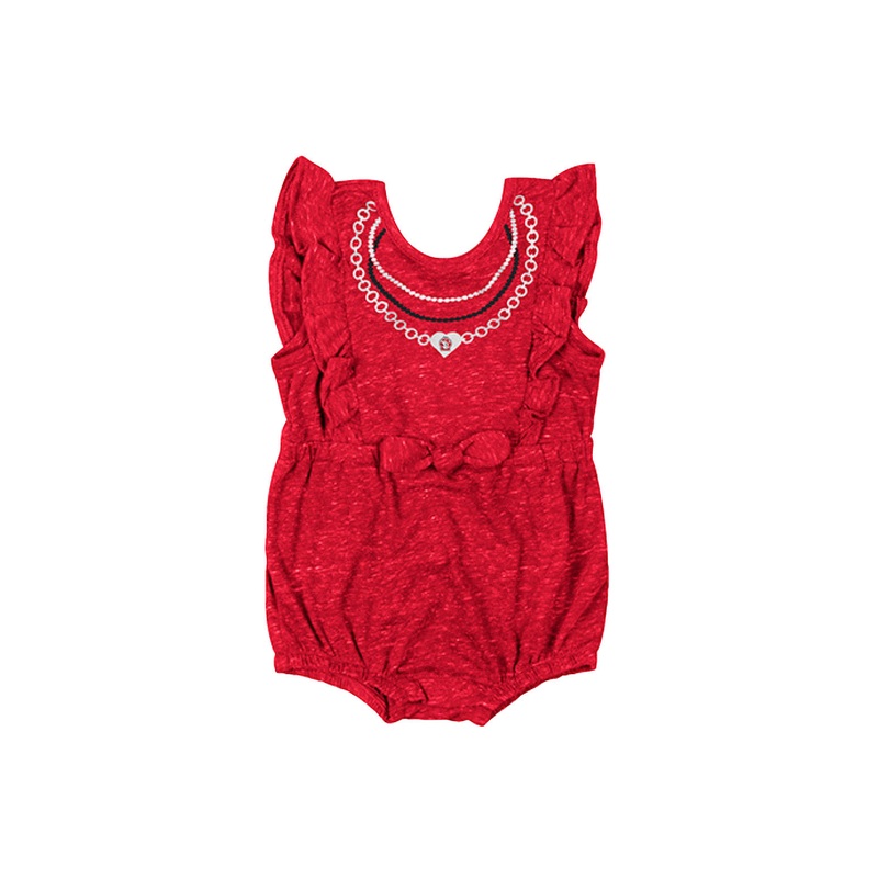 Colosseum Infant Girl’s Ruffled Onesie 0-3M