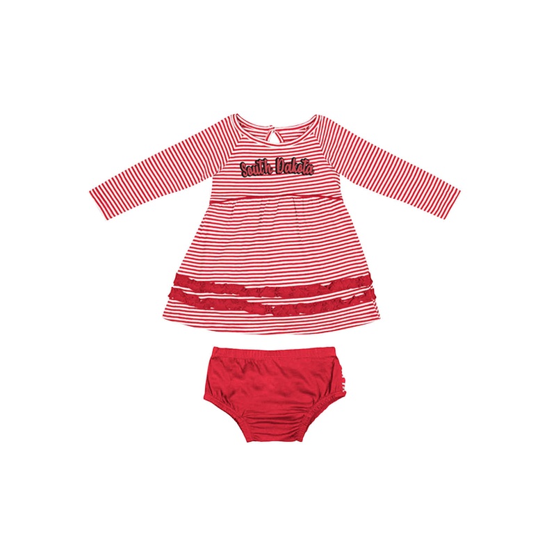 Colosseum Infant Red Bloomer Set 0-3