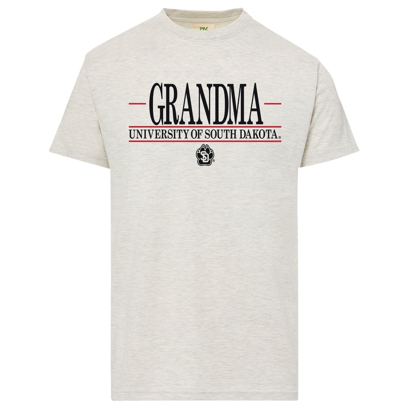 MV USD Grandma Bar Logo SD Paw Oatmeal Tee SM