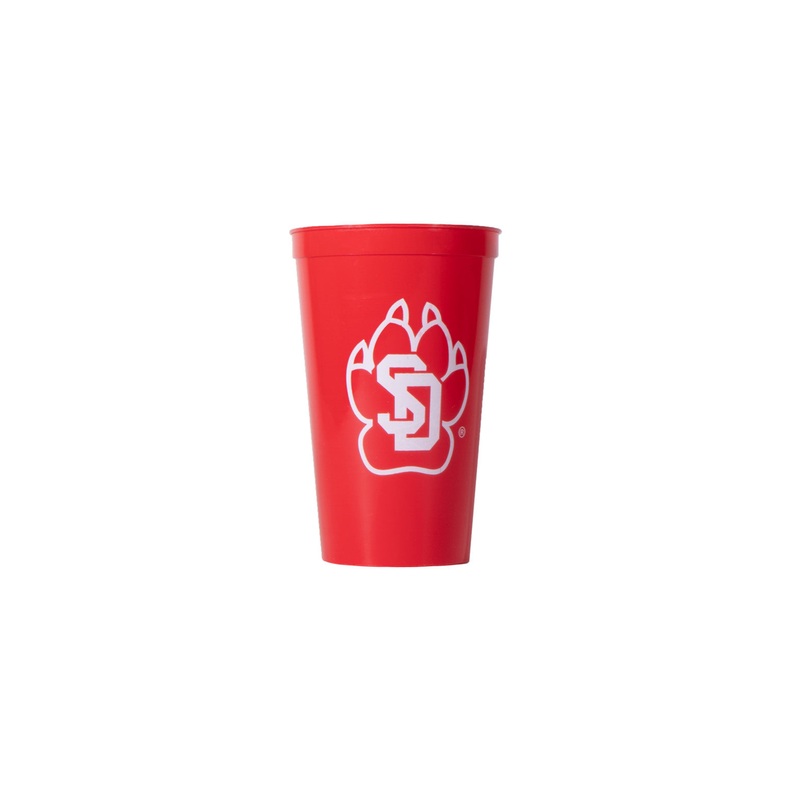 Red Plastic Stadium Cup 22oz