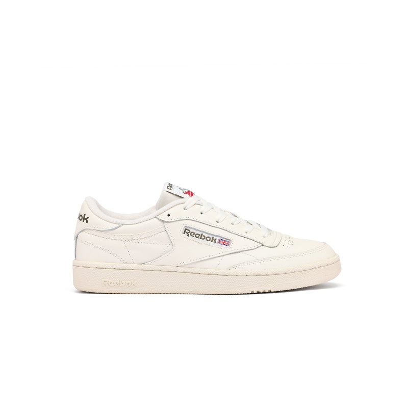 Reebok Club C 85 Trainers Chalk/Hunter Green UK 7 Chalk/Hunter Green