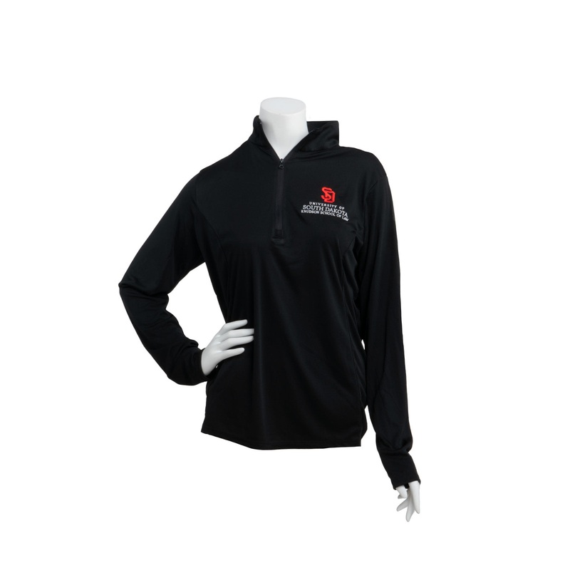 USD Knudson School of Law Women’s Black Quarter Zip SM