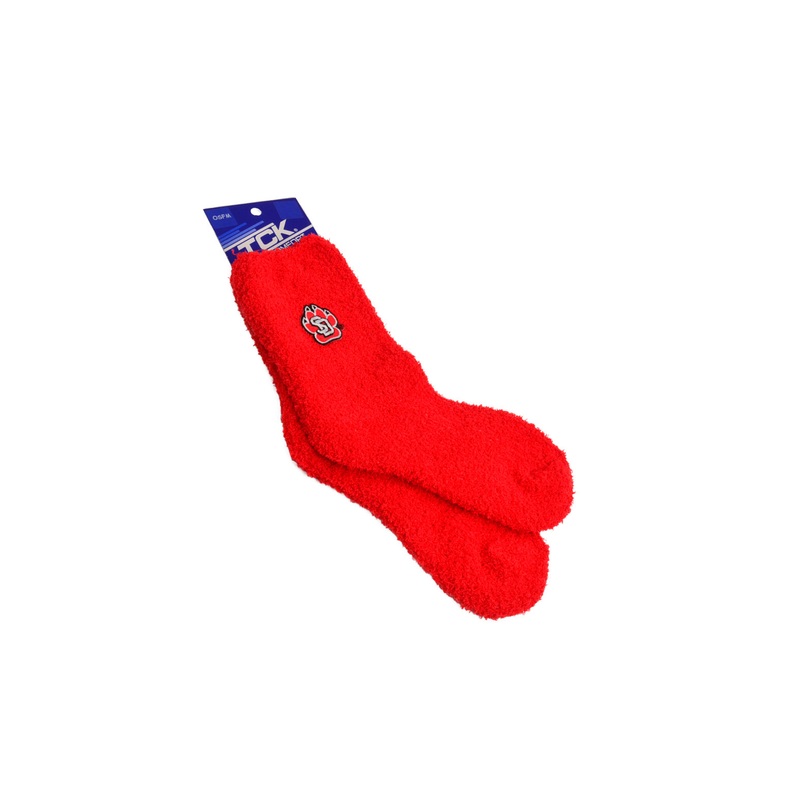 USD Logoed Socks Red Cozy