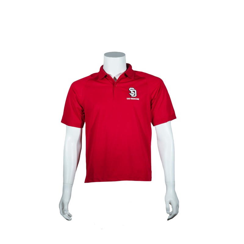 USD Medical School Red Polo SM