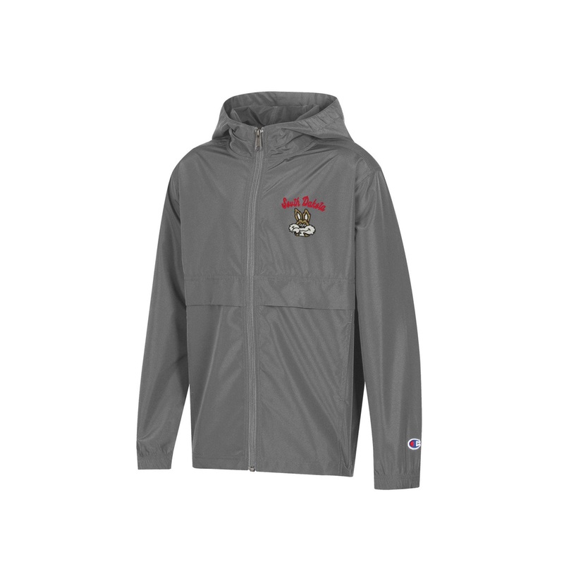 Champion Youth Light Weight Full Zip Gray Jacket XS