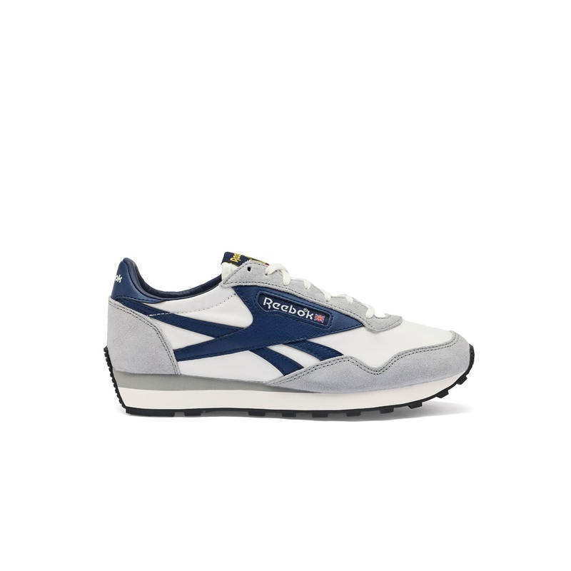 Reebok Aztec II Trainers Grey 3/Chalk/Vector Navy UK 7 Grey 3/Chalk/Vector Navy