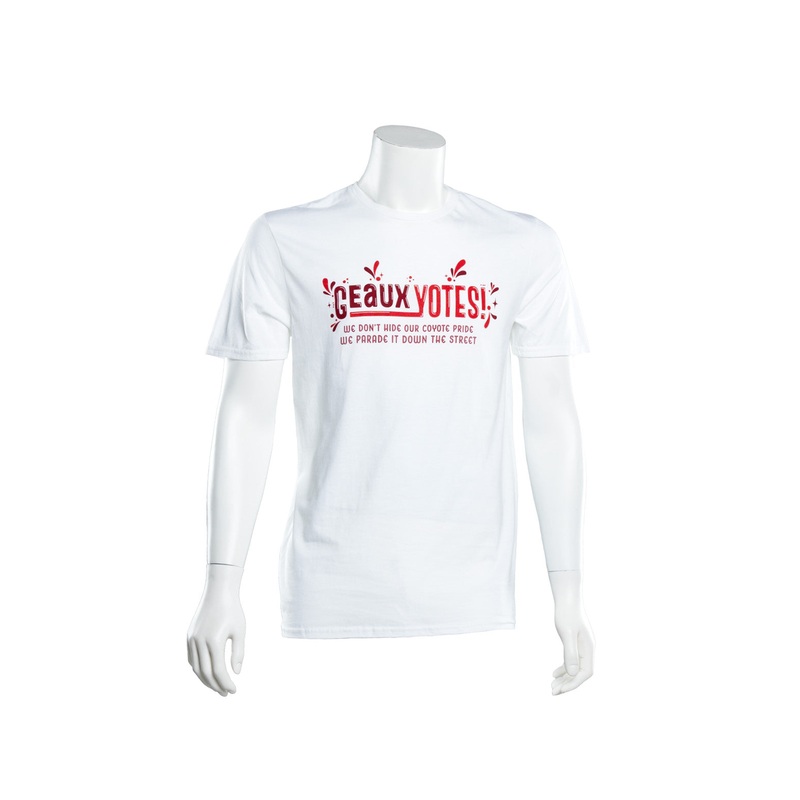 2023 Unisex DDays White Tee Geaux Yotes SM