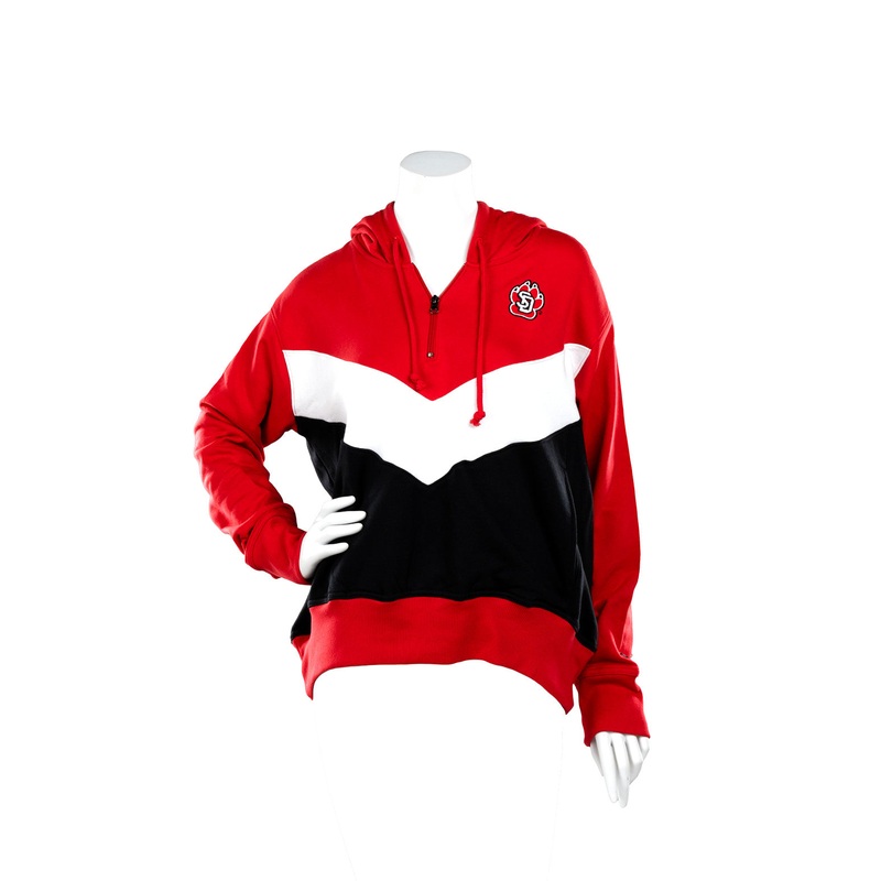 Champion Women’s Super Fan Big Stripe Hoodie XS